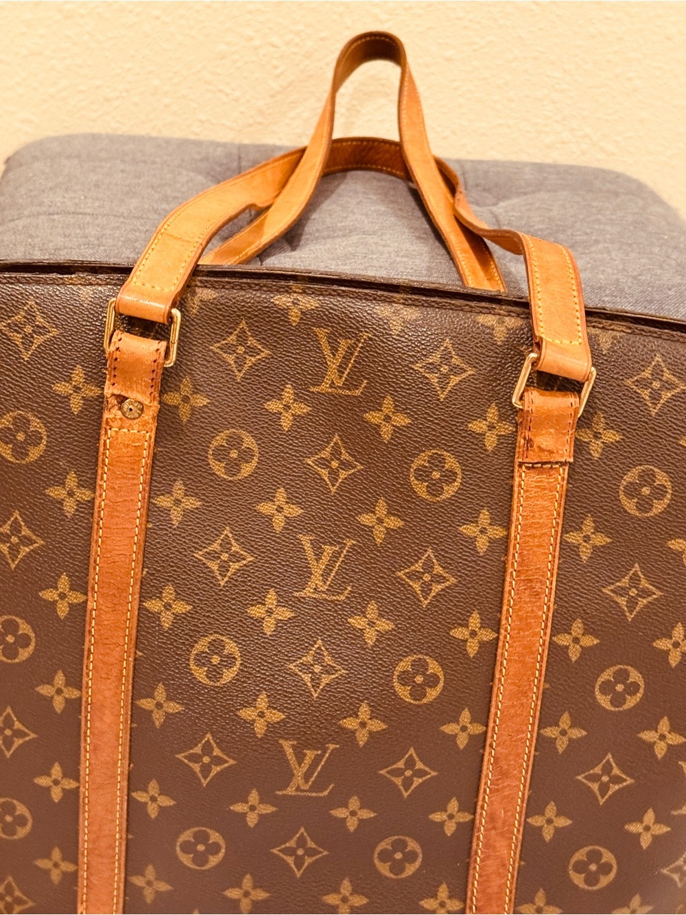 Louis Vuitton Monogram The Babylon Brown and Tan Tote bag - Picture 15 of 16